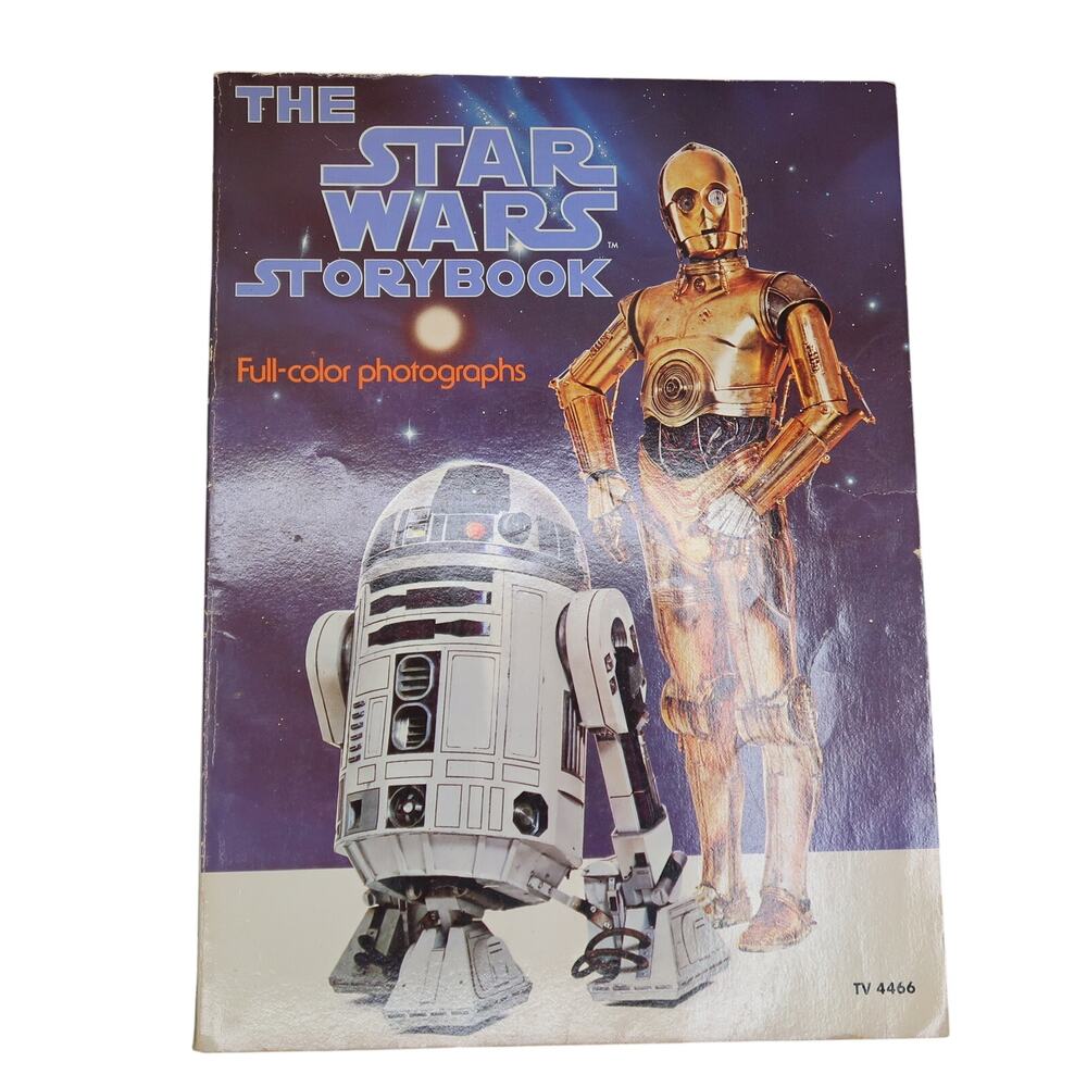 Scholastic Books The Star Wars Storybook 1978 TV 4466 Vintage Childrens Sci Fi